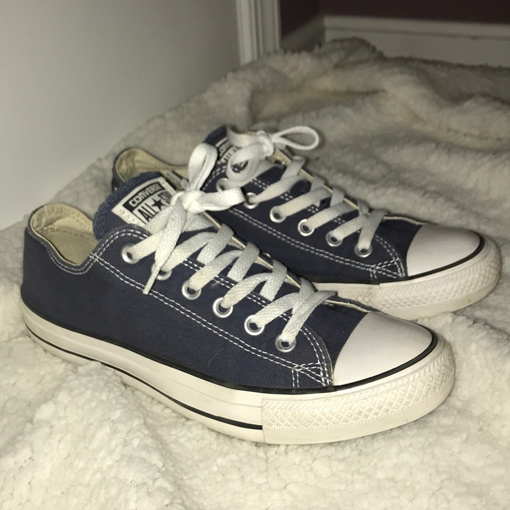 Navy Blue Converse